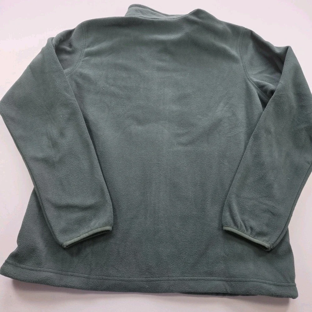 Columbia Fleece Full Zip Jacket Mens L Spruce Green NEW